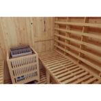 Sauna exterior Barril de madera termotratada para 4 a 6 personas - SNÖ - Imagen 13