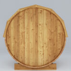 Sauna exterior Barril de madera termotratada para 4 a 6 personas - SNÖ - Imagen 6